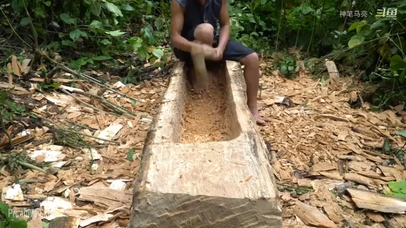 回顾1号基地39躺下试试(8)铁斧【真人我的世界-空手发展-单人炼铁】