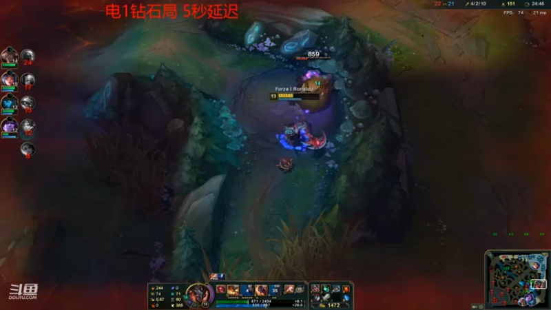 【2021-09-04 22点场】内涵段子丶影子c：状态心态调整一下 艾克凯隐打野教学