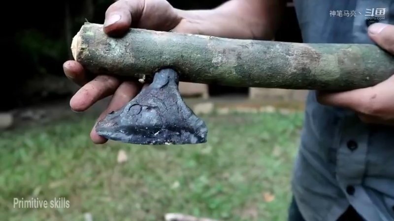 回顾1号基36文明的进步(10)铁斧【真人我的世界-空手发展-单人炼铁】