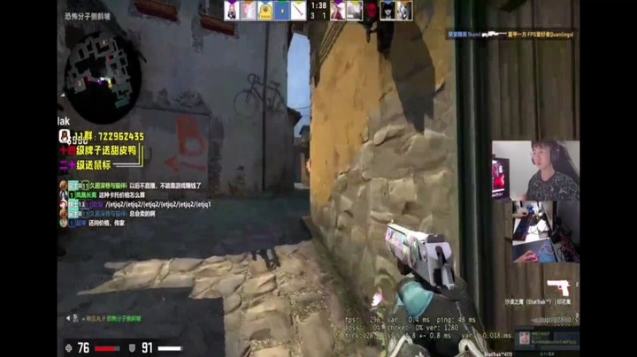 CSGO：路人科技枪法，透烟惊呆群众！