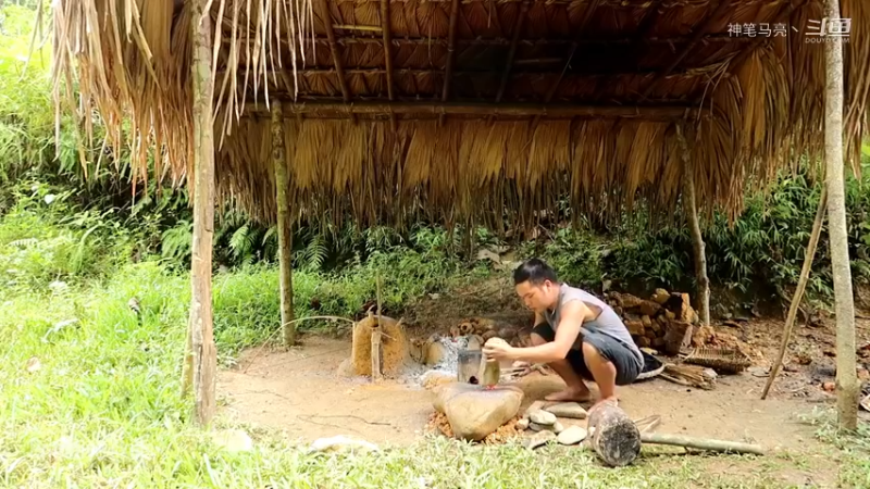 回顾1号基36文明的进步(3)铁斧【真人我的世界-空手发展-单人炼铁】