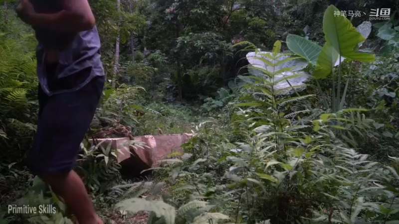 回顾1号基地39躺下试试(12)铁斧【真人我的世界-空手发展-单人炼铁】