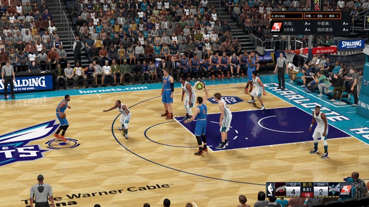 NBA 2K16 常规赛 骑士VS黄蜂 第一节