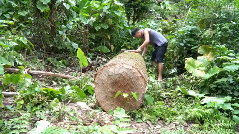 回顾1号基地39躺下试试(2)铁斧【真人我的世界-空手发展-单人炼铁】