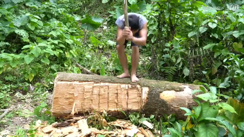 回顾1号基地39躺下试试(3)铁斧【真人我的世界-空手发展-单人炼铁】