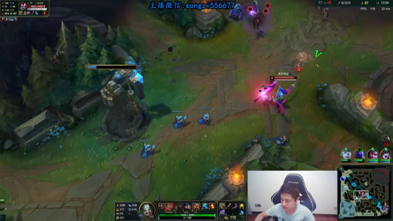 【2021-09-13 01点场】douyu丶松子：蛮王:版本T0 选到=包赢