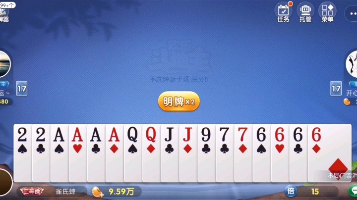 欢乐斗地主不洗牌13