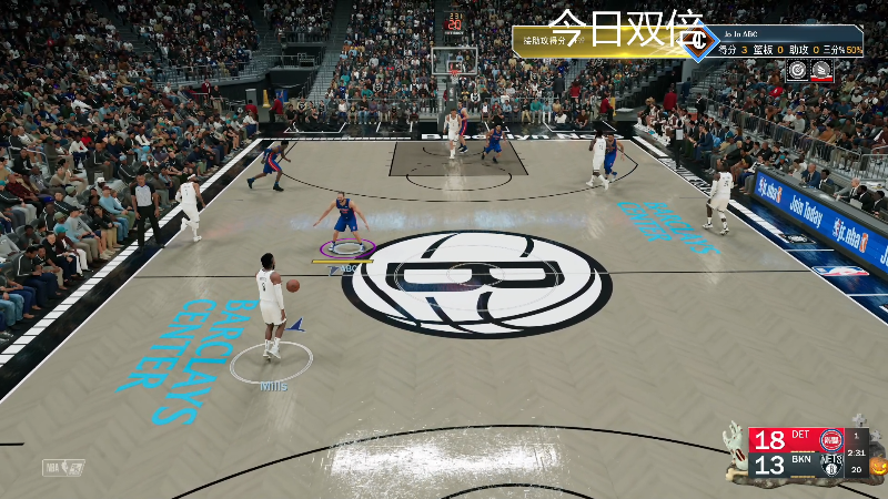 【NBA2K】寅子的精彩时刻 20210914 14点场