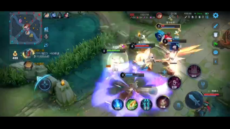 前期拿到蓝直接无敌