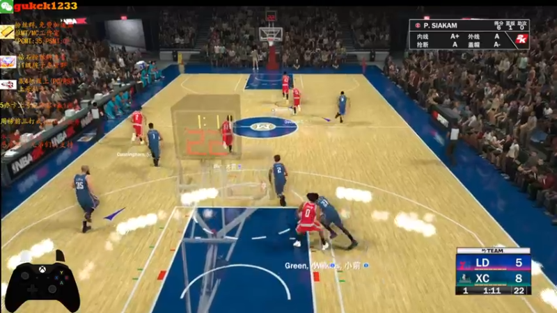 【2021-09-14 17点场】2KAllenG：选秀中5个大狗[NBA2K22]