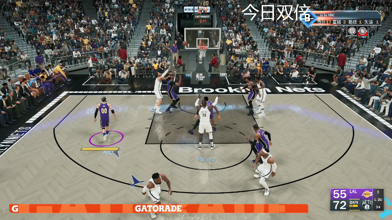 【NBA2K】寅子的精彩时刻 20210915 17点场