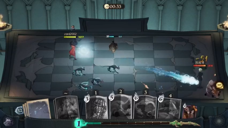 zard1991：哈利波特手游PK实况~