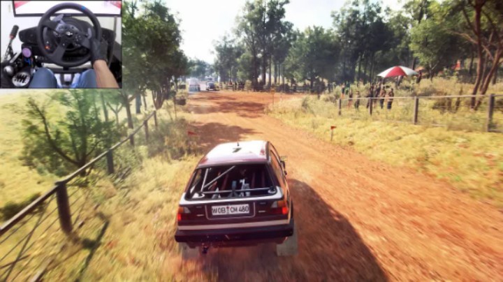 Volkswagen Golf GTI 16V - Dirt Rally 2.0  Thrustmaster T300RS gameplay