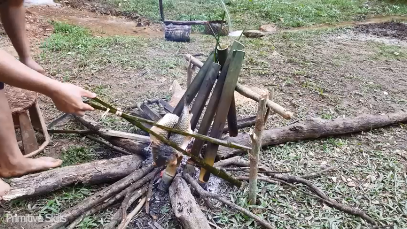 第二基地E52竹筒饭(9)【真人我的世界-空手发展-单人炼铁】