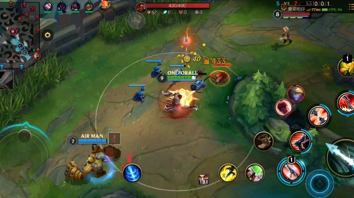 我觉得LOL手游德莱文线上优势无敌