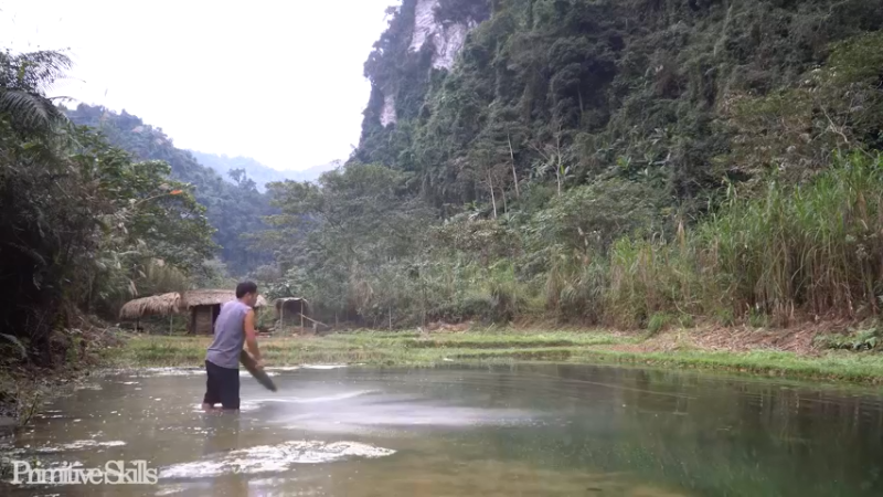 回顾2基地E53做菜园(2)【真人我的世界-空手发展-单人炼铁】