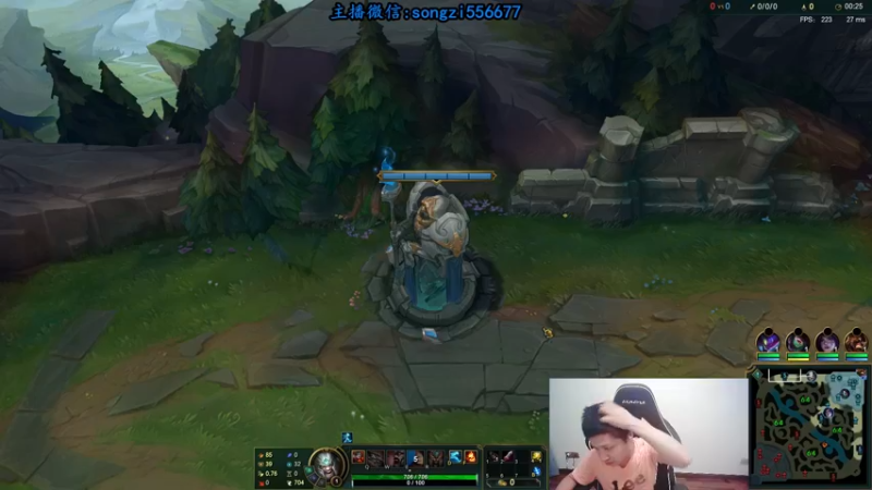 【2021-09-16 05点场】douyu丶松子：蛮王:版本T0 选到=包赢