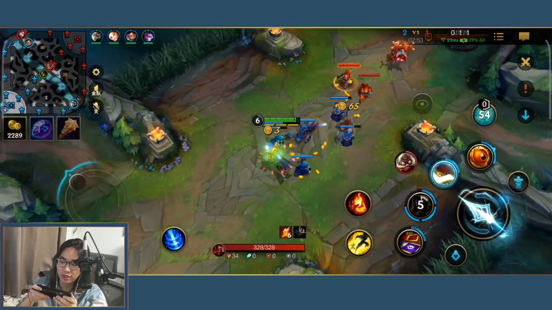 我在斗鱼看主任5748直播LOL手游