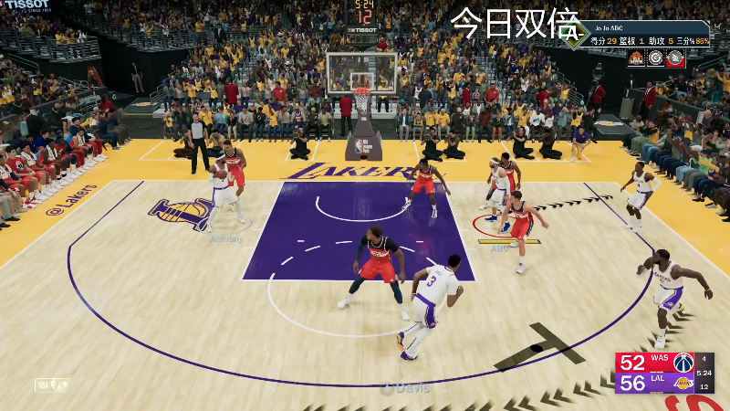 【NBA2K】寅子的精彩时刻 20210917 18点场