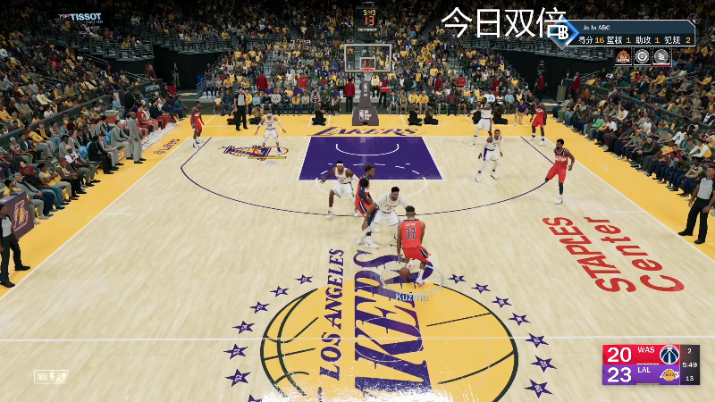 【NBA2K】寅子的精彩时刻 20210917 18点场