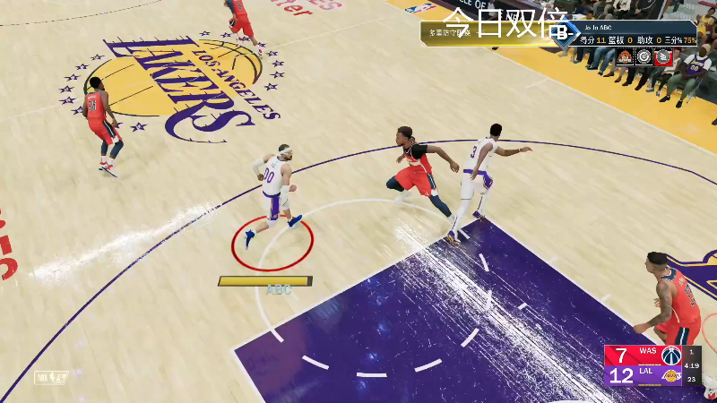 【NBA2K】寅子的精彩时刻 20210917 18点场