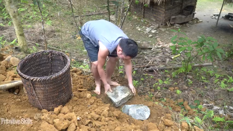 二基地第65天新房墙壁6《如果你一无所有 进入单人我的世界，自由荒野 离网乐园 全手工制作耕种 快乐野外生活 》