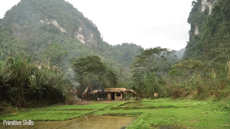 二基地64天打造工农具洛阳铲1《如果你一无所有 进入单人我的世界，自由荒野 离网乐园 全手工制作耕种 快乐野外生活 》