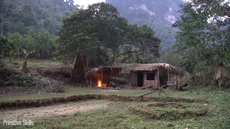 二基地64天打造工农具洛阳铲7《如果你一无所有 进入单人我的世界，自由荒野 离网乐园 全手工制作耕种 快乐野外生活 》