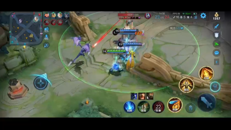 拿对面中路高地