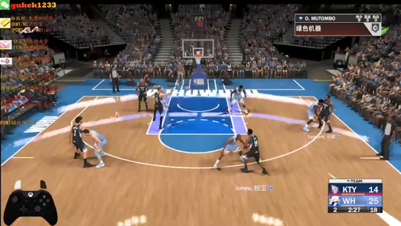 【2021-09-18 00点场】2KAllenG：11点小卡螺丝能投大叔[NBA2K22]