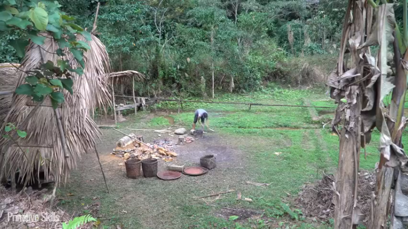 二基地T60获取铁块提取铁矿中的铁17《如果你一无所有 进入单人我的世界，自由荒野 离网乐园 全手工制作耕种 》