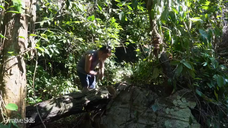 二基地T58用简单材料4制高温风箱《如果你一无所有 进入单人我的世界，自由荒野 离网乐园 全手工制作耕种 》