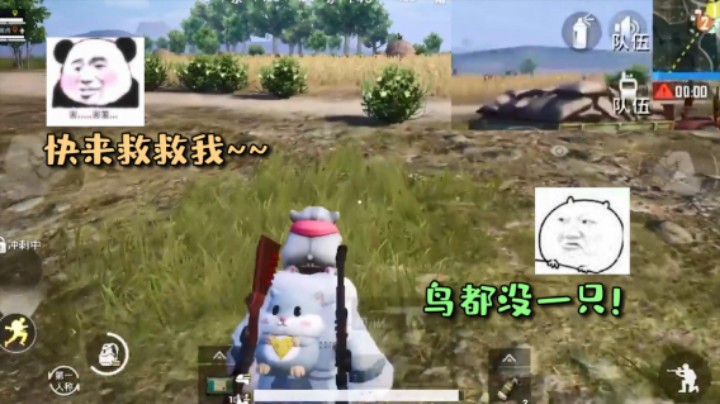 匹到我这样“人体变身器”的队友还怕不吃鸡？？
