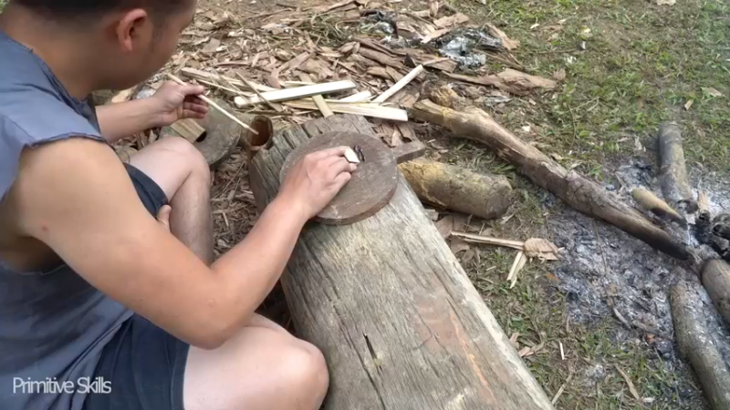 二基地T58用简单材料16制高温风箱《如果你一无所有 进入单人我的世界，自由荒野 离网乐园 全手工制作耕种 》