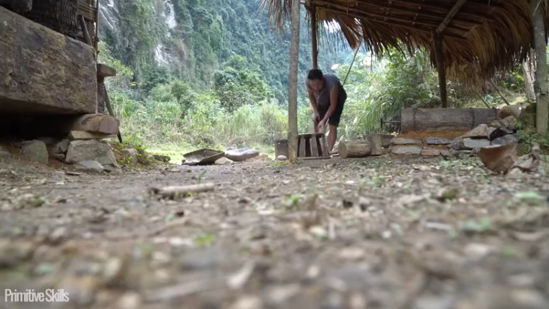 二基地62天打造工具钳子及水果刀2《如果你一无所有 进入单人我的世界，自由荒野 离网乐园 全手工制作耕种 》