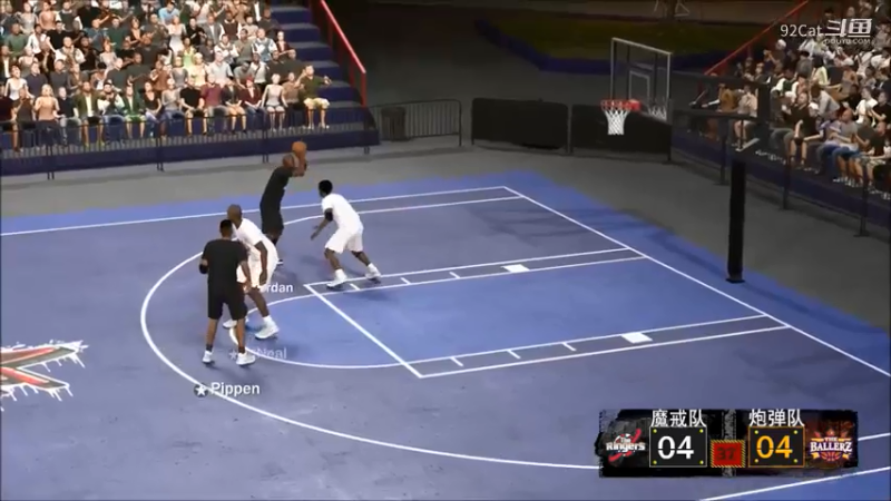 NBA2K-OK组合VS乔丹&皮蓬（2）