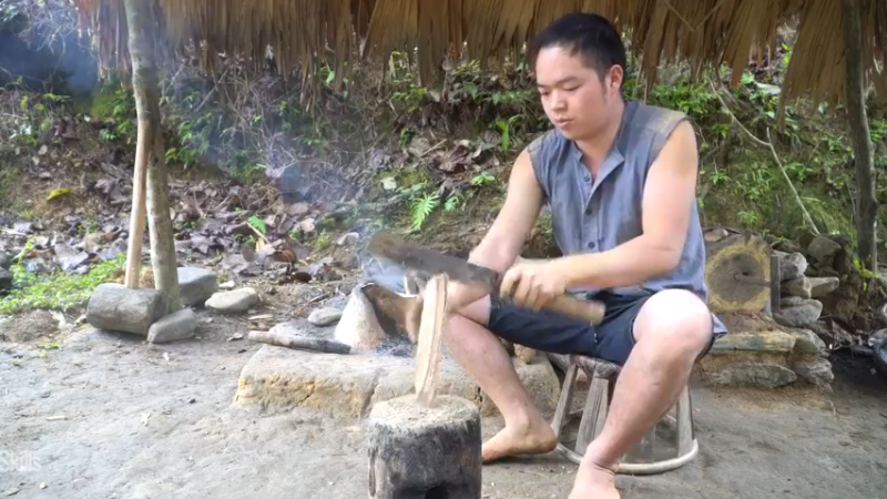 二基地第65天新房墙壁14《如果你一无所有 进入单人我的世界，自由荒野 离网乐园 全手工制作耕种 快乐野外生活 》