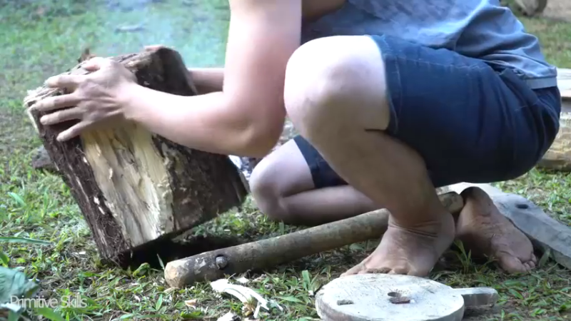 二基地T58用简单材料11制高温风箱《如果你一无所有 进入单人我的世界，自由荒野 离网乐园 全手工制作耕种 》