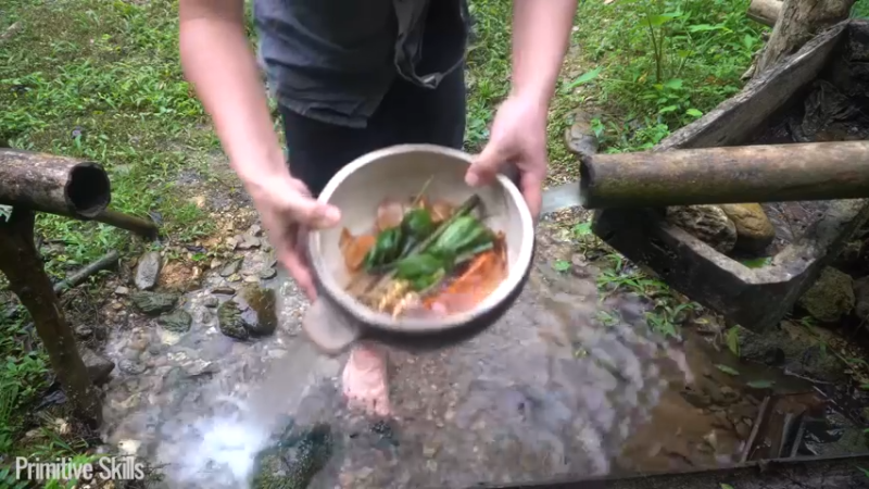 B基地的第72天在户外保持健康茶品8《如果你一无所有 进入单人我的世界，自由荒野 离网乐园 全手工制作耕种 快乐野外生活》