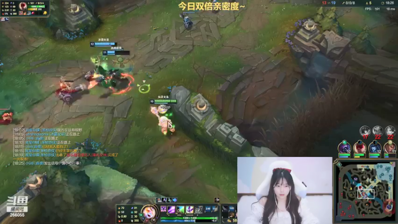 【2021-09-18 23点场】萌面酥：和伞皇峡谷双排上大师o.o