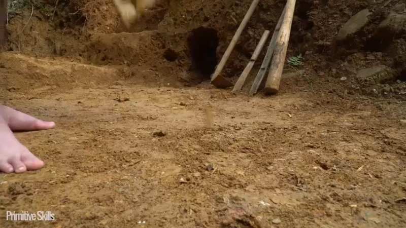 B基地的第71天在户外制作陶器11《如果你一无所有 进入单人我的世界，自由荒野 离网乐园 全手工制作耕种 快乐野外生活》