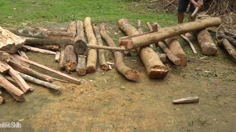 B基地的第71天在户外制作陶器13《如果你一无所有 进入单人我的世界，自由荒野 离网乐园 全手工制作耕种 快乐野外生活》