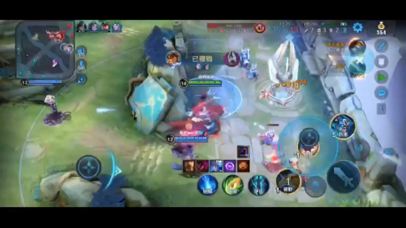 对面的射手瞬间消失，一波带走