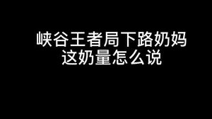 让你的ad去玩辅助！奶妈来补刀！