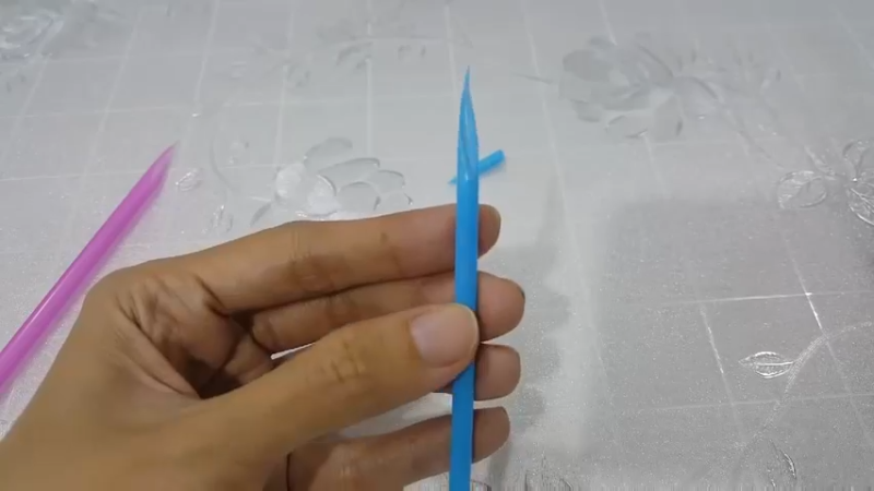 用吸管做_3D果冻花《田园糕点 中西甜点》记得关注哦