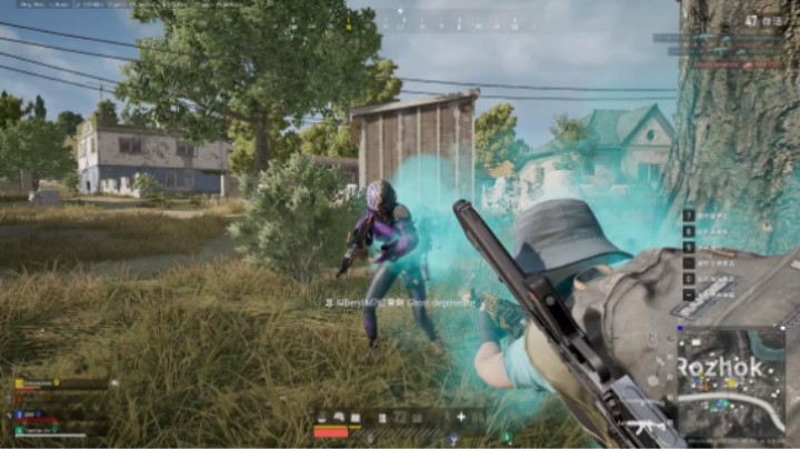 大胆冲 剩下 背后交给队友