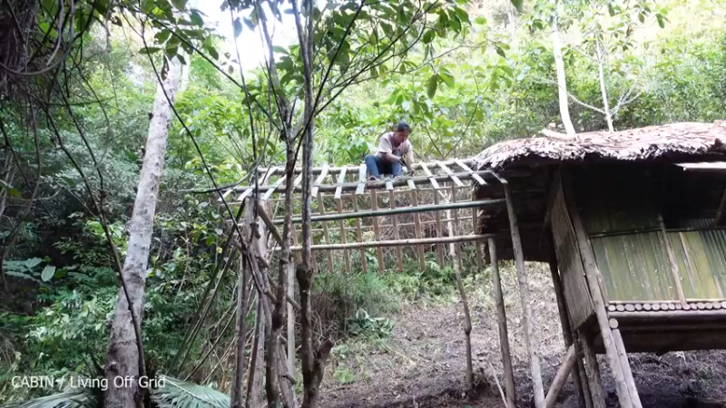 【记录农村生活】云淡风轻(day)(65)搭建厨房 持续更新 喜欢点个关注吧