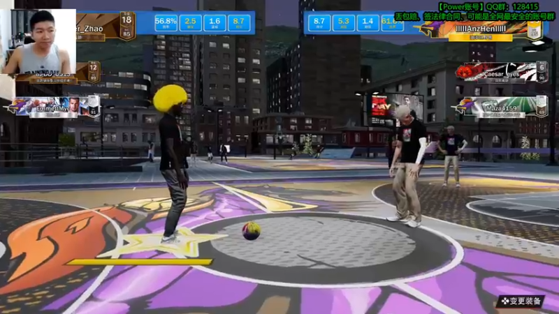 Power赵2K ：妙传加三分，轻松拿下