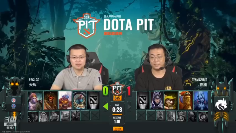 kaka胡良智：PSG vs TSpirit