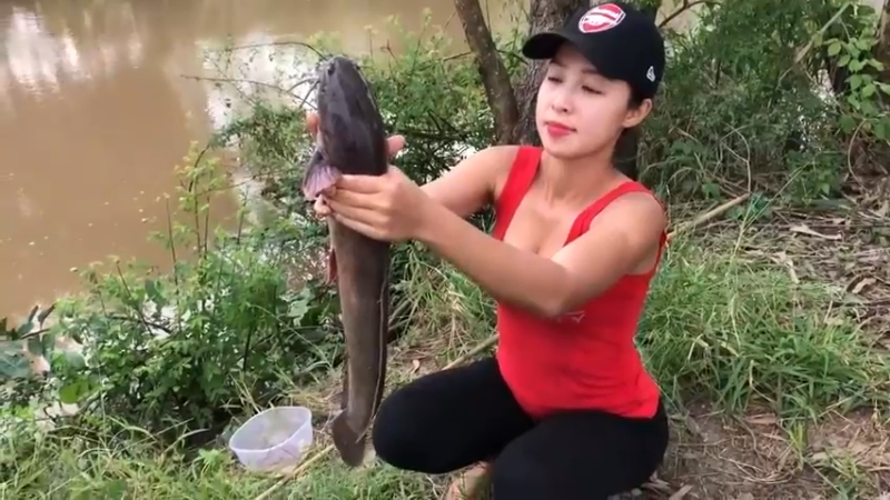在乡下，看嫂子的诱饵4真是五花八门，效果超好！